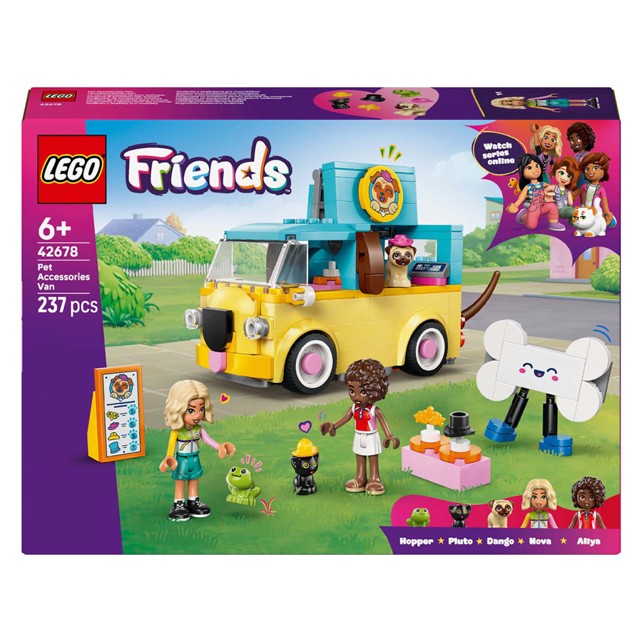LEGO Friends 42678 Camion de livraison avec accessoires animaux