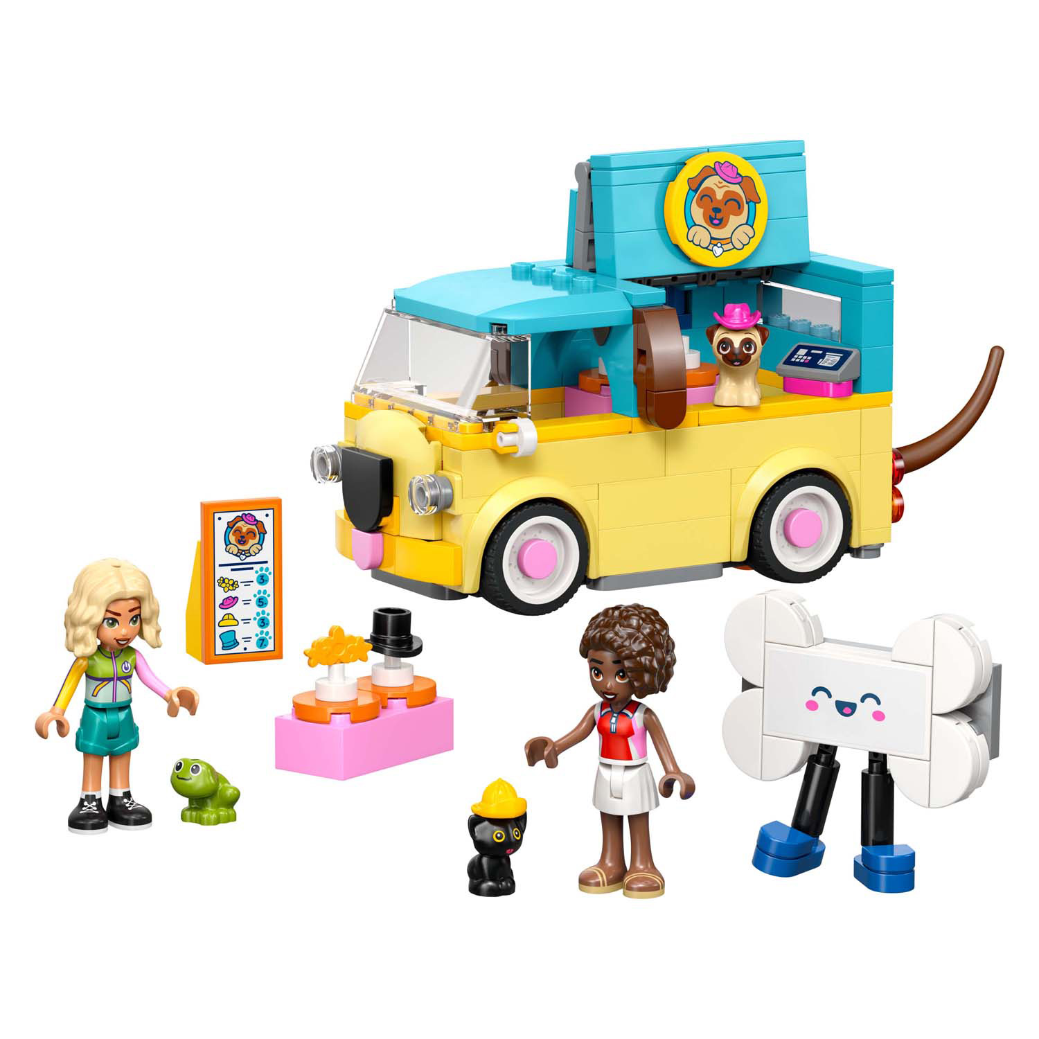 LEGO Friends 42678 Camion de livraison avec accessoires animaux