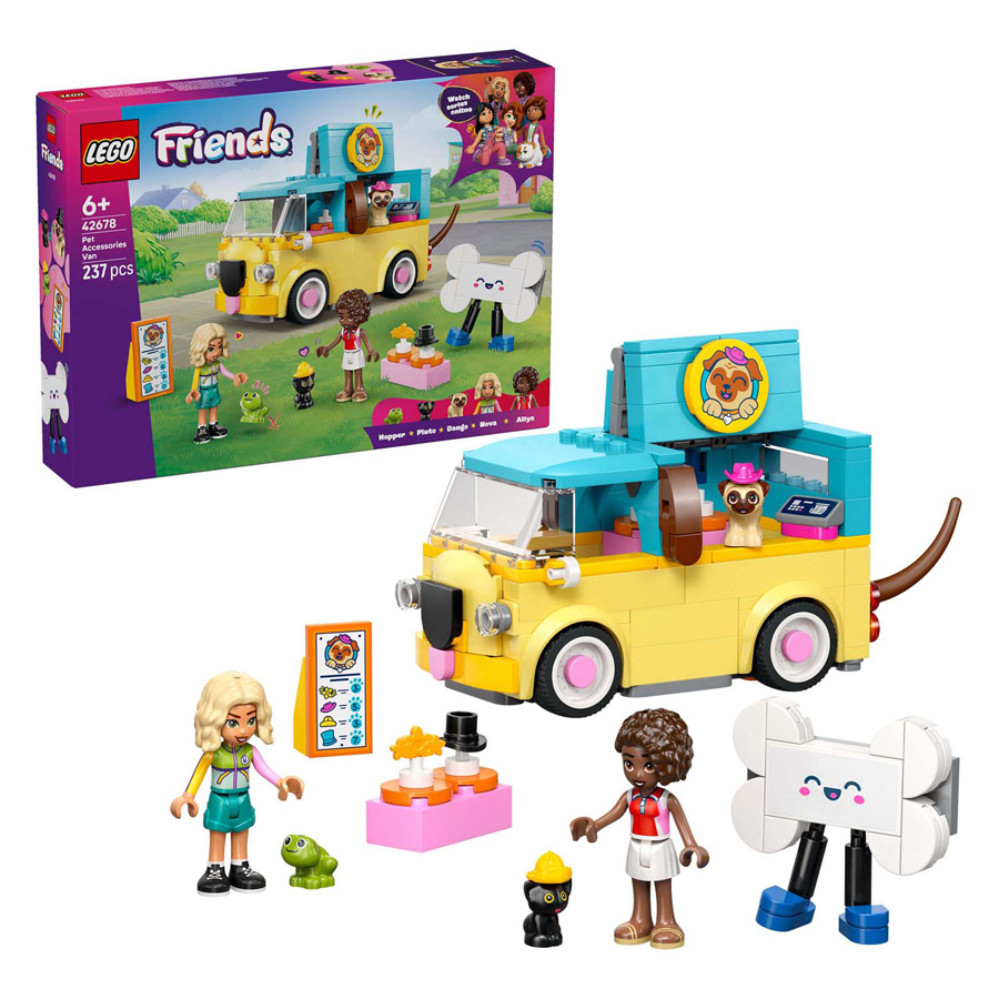 LEGO Friends 42678 Camion de livraison avec accessoires animaux
