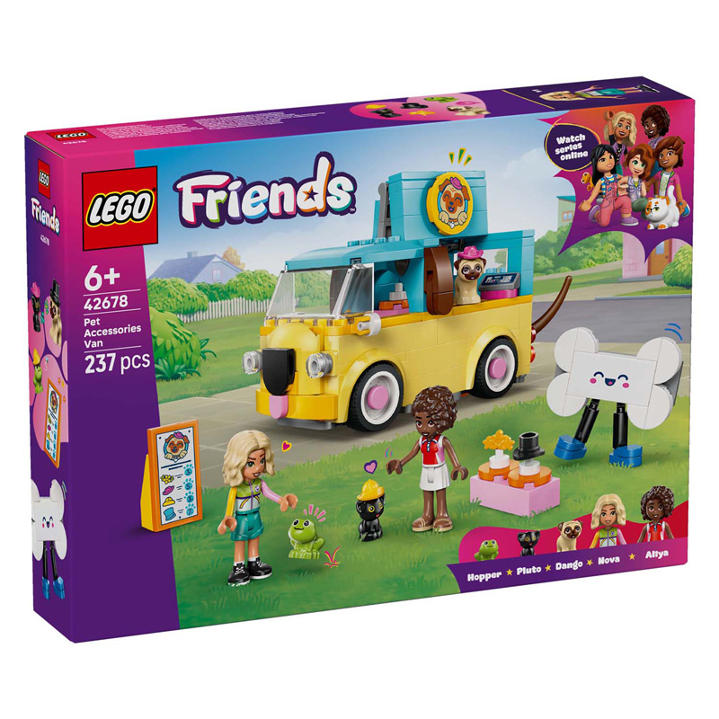 LEGO Friends 42678 Camion de livraison avec accessoires animaux