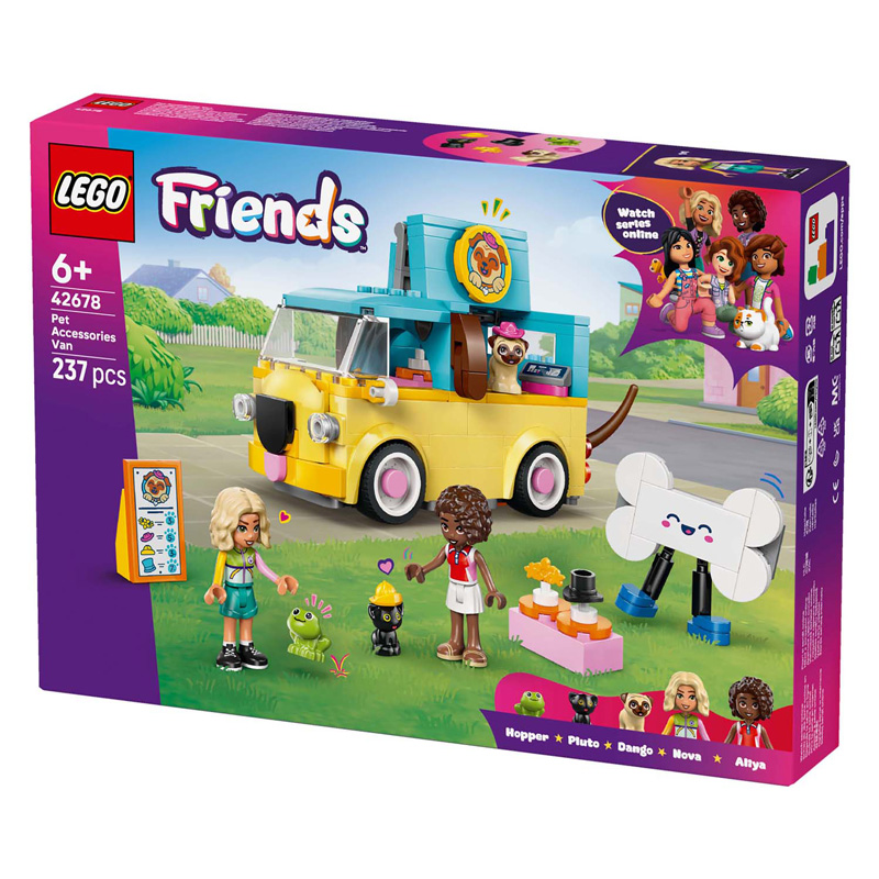 LEGO Friends 42678 Camion de livraison avec accessoires animaux