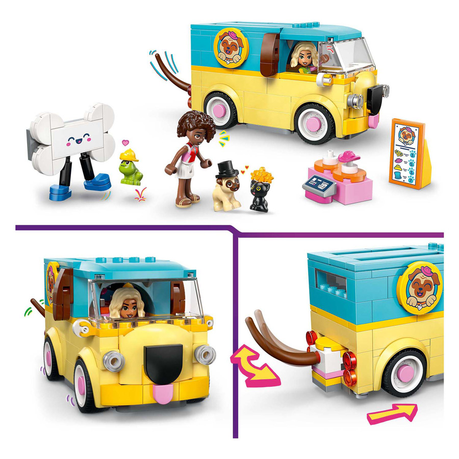 LEGO Friends 42678 Camion de livraison avec accessoires animaux