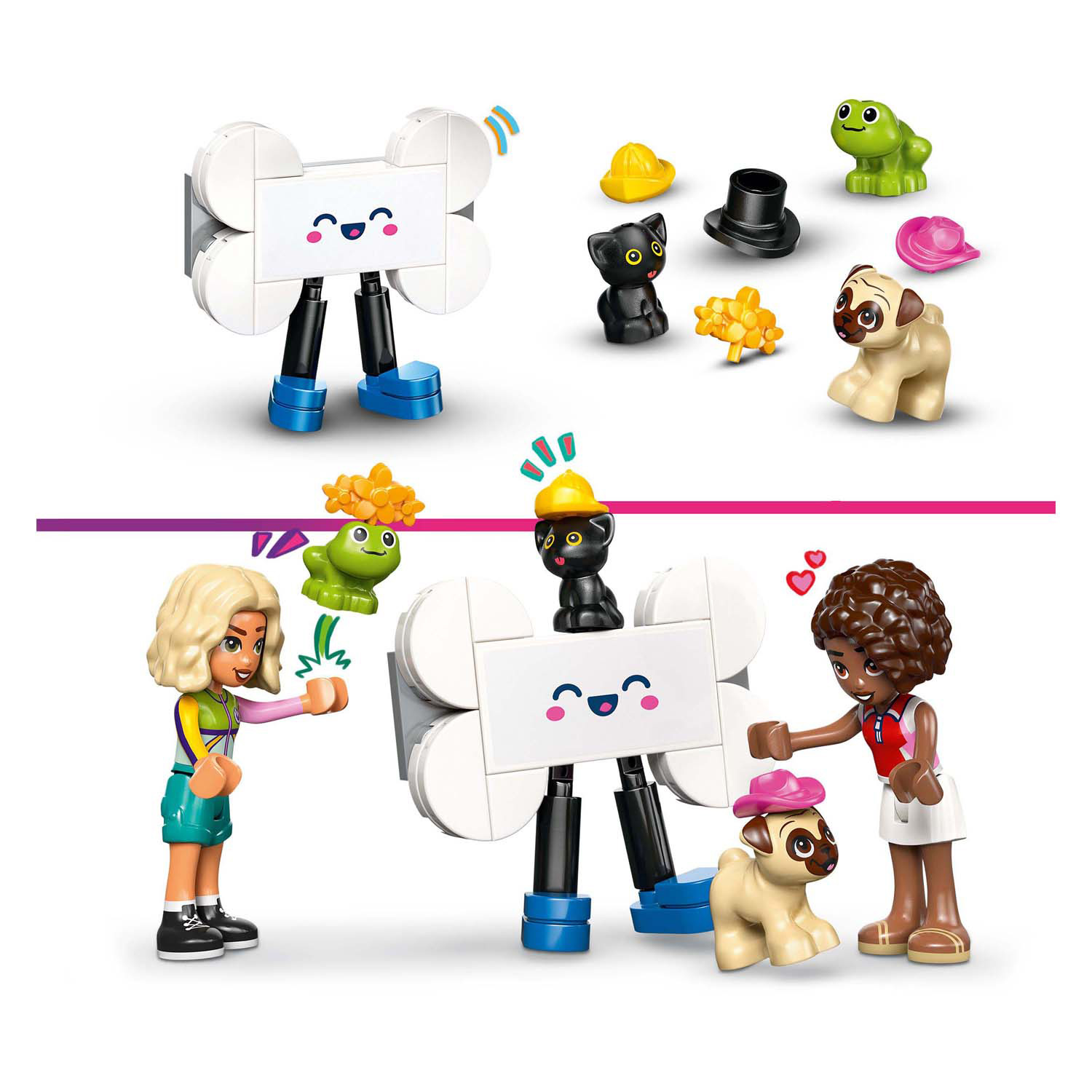 LEGO Friends 42678 Camion de livraison avec accessoires animaux