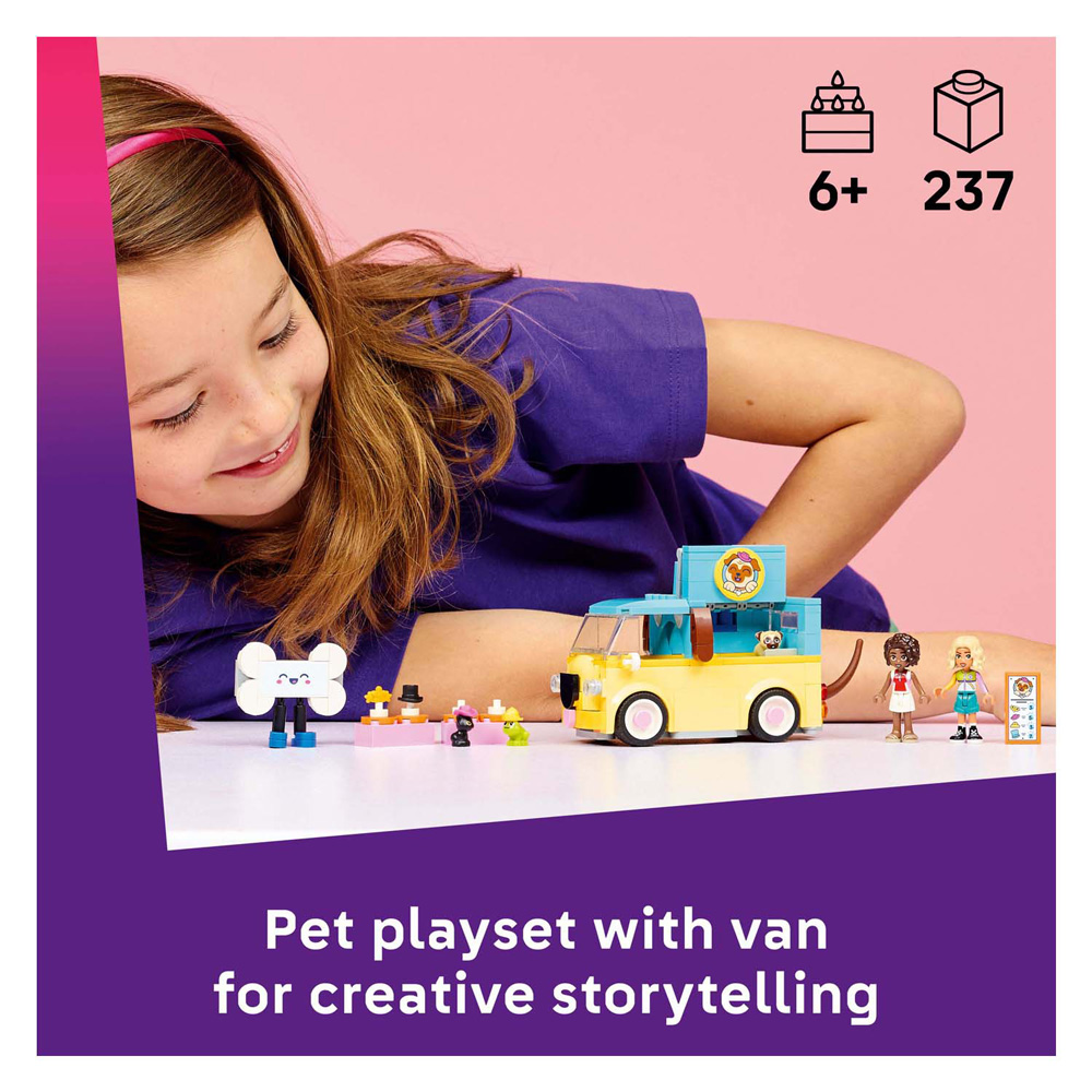 LEGO Friends 42678 Camion de livraison avec accessoires animaux