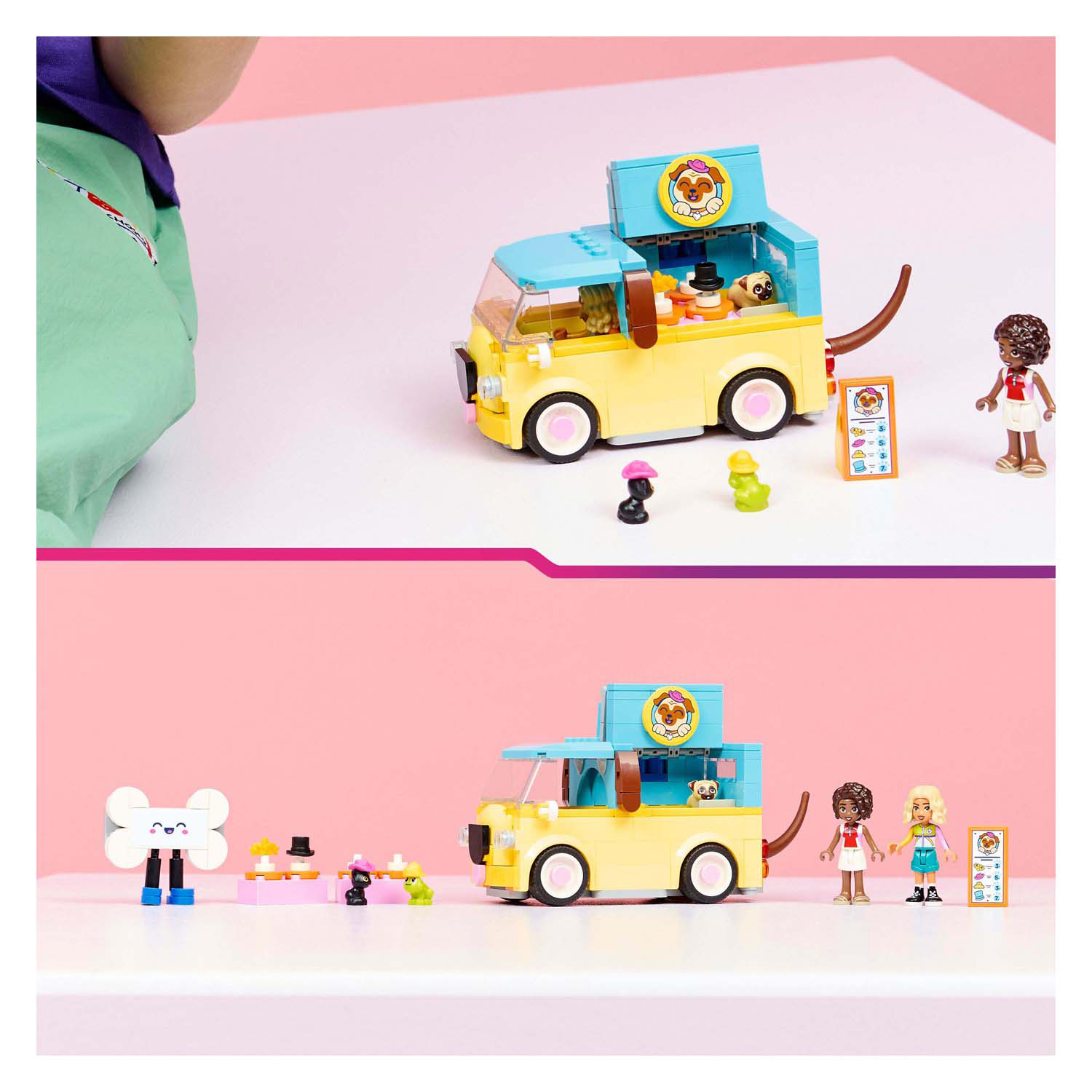 LEGO Friends 42678 Camion de livraison avec accessoires animaux