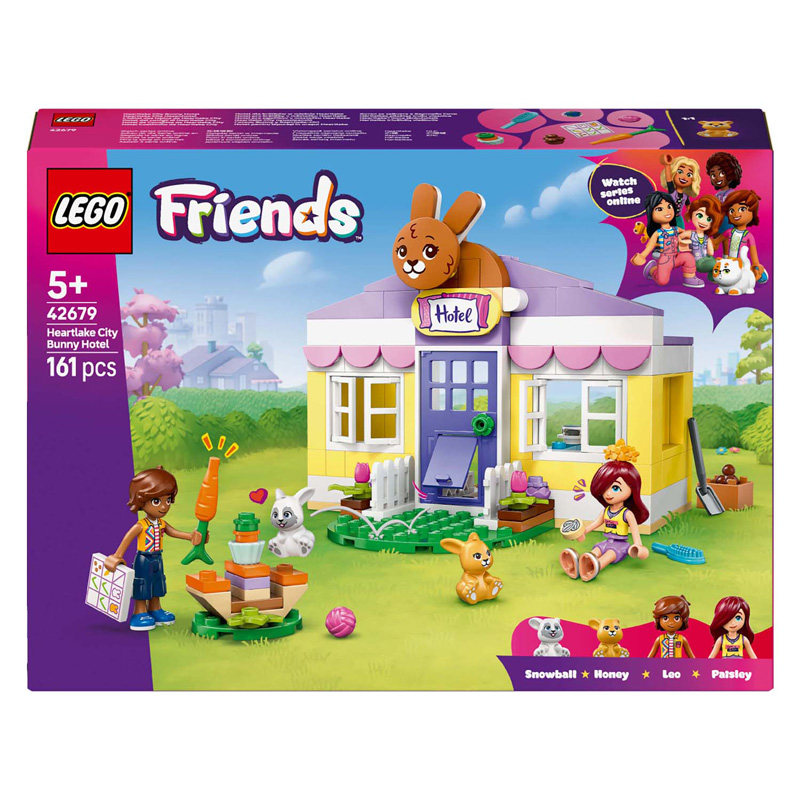 LEGO Friends 42679 Hôtel des lapins de Heartlake City
