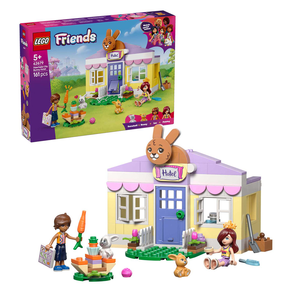 LEGO Friends 42679 Hôtel des lapins de Heartlake City