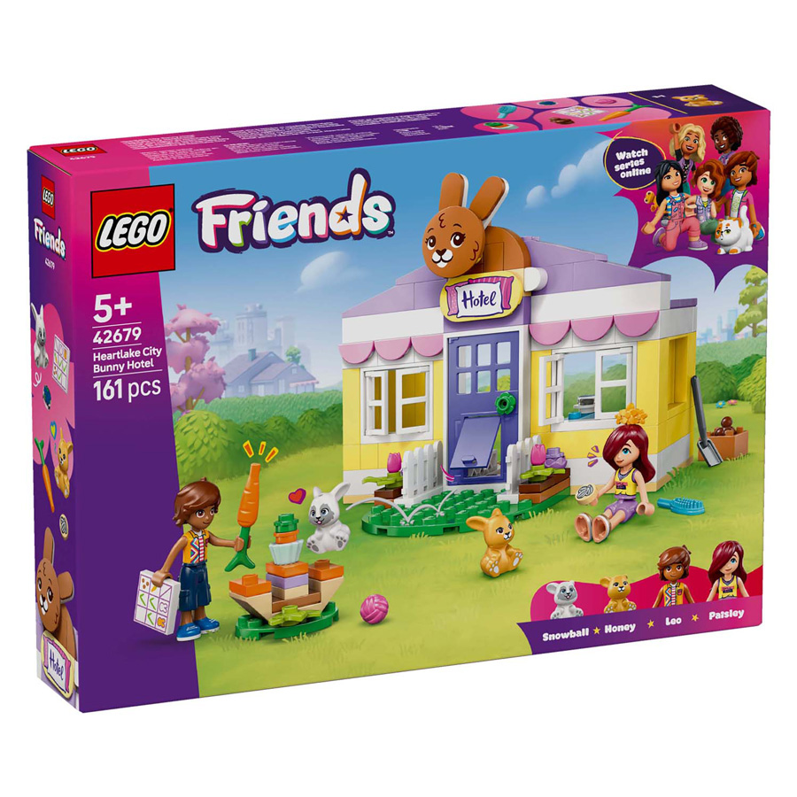 LEGO Friends 42679 Hôtel des lapins de Heartlake City