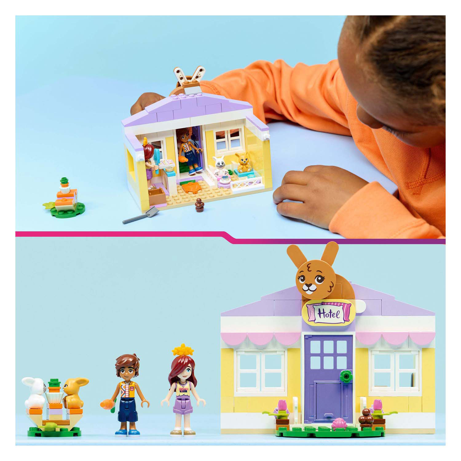 LEGO Friends 42679 Hôtel des lapins de Heartlake City