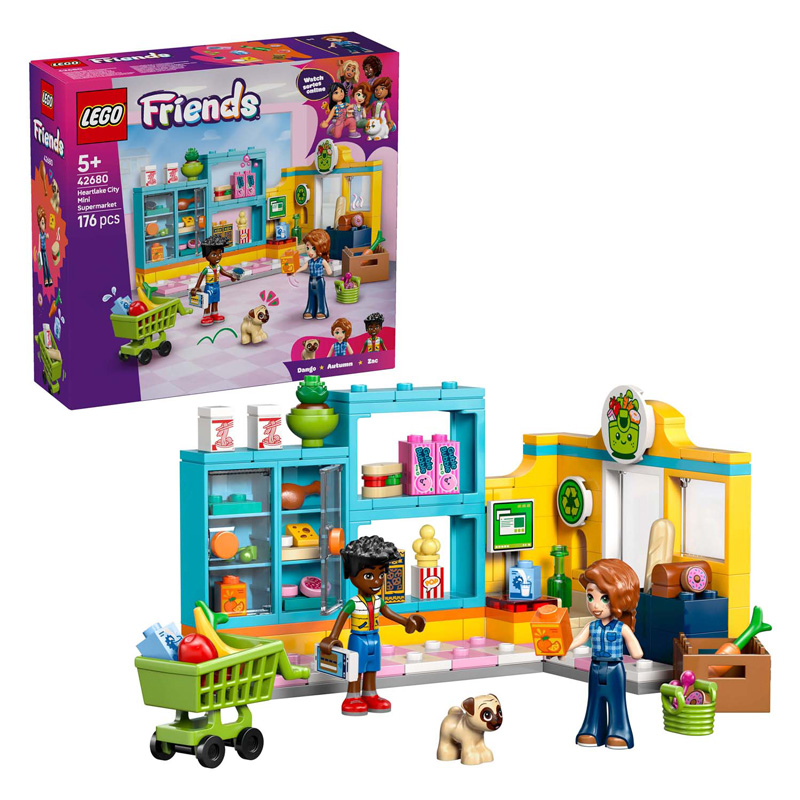 LEGO Friends 42680 Supermarché de Heartlake City