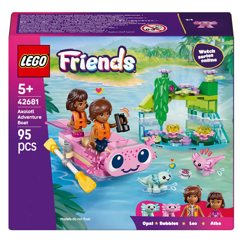 LEGO Friends 42861 L'aventure de l'axolotl