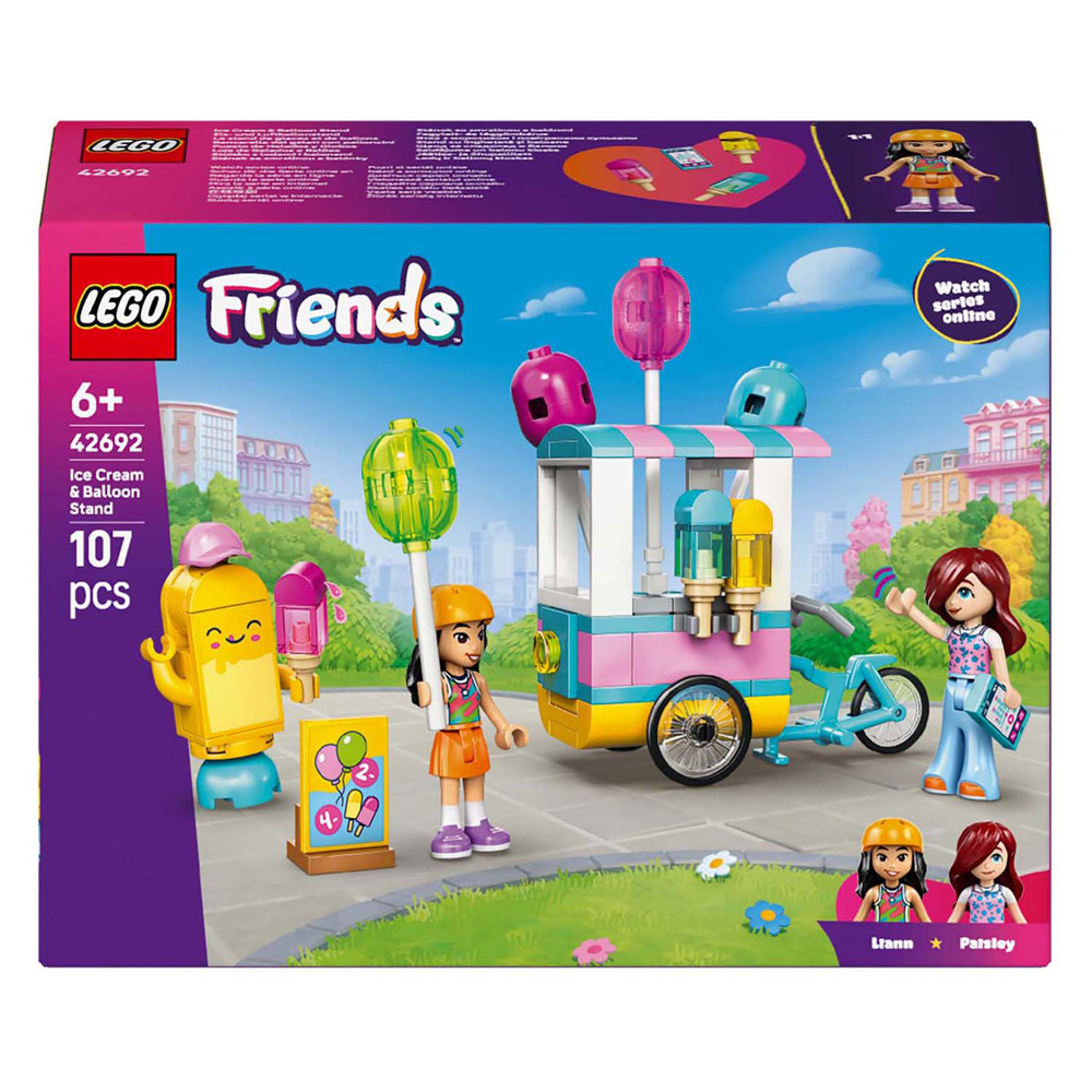 LEGO Friends 42692 Stand de glaces et de ballons