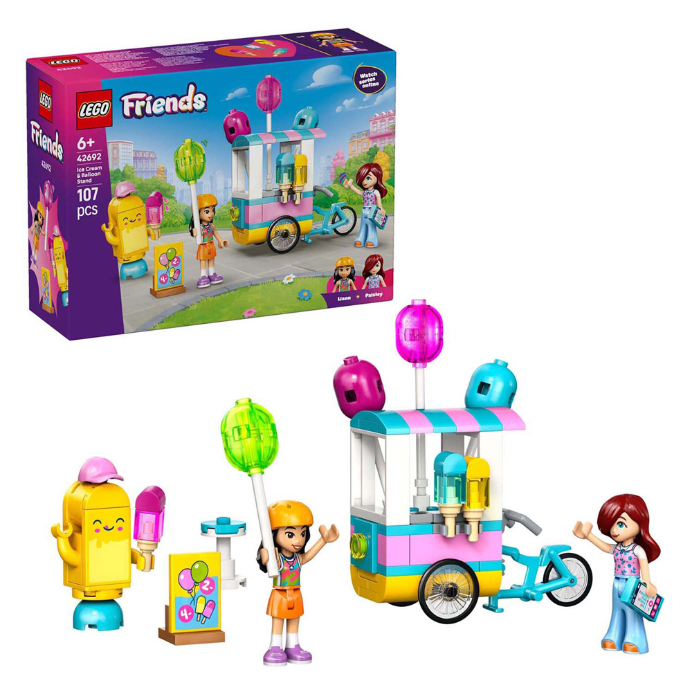 LEGO Friends 42692 Stand de glaces et de ballons