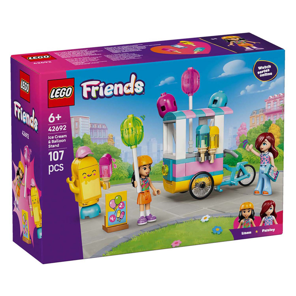 LEGO Friends 42692 Stand de glaces et de ballons