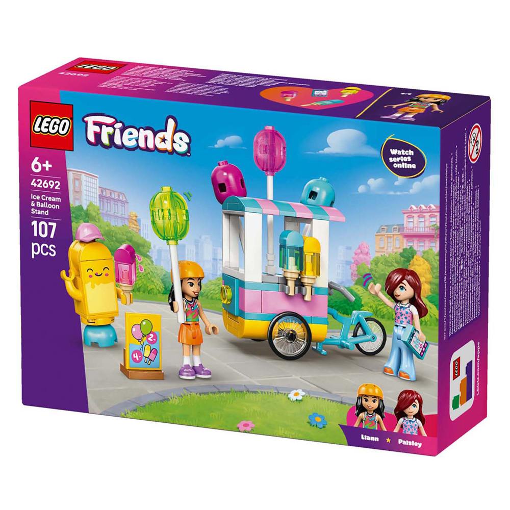 LEGO Friends 42692 Stand de glaces et de ballons