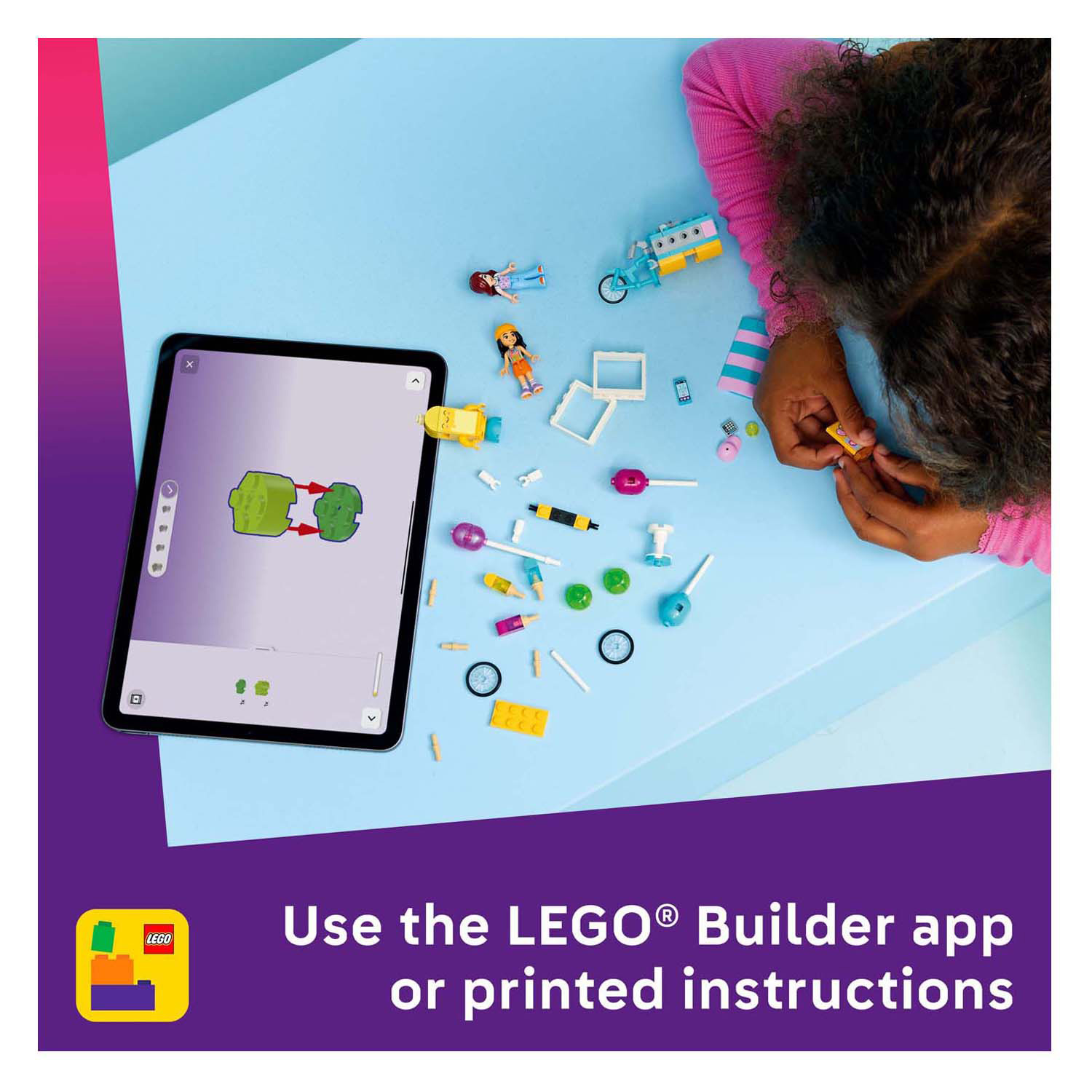 LEGO Friends 42692 Stand de glaces et de ballons