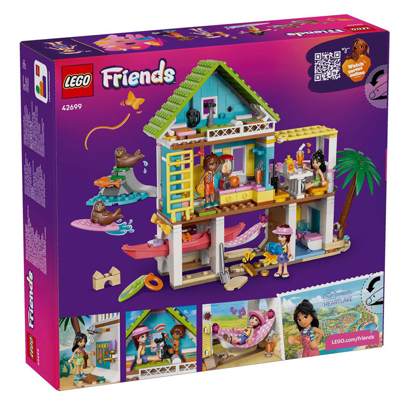 LEGO Friends 42699 Strandhuis met zeehonden