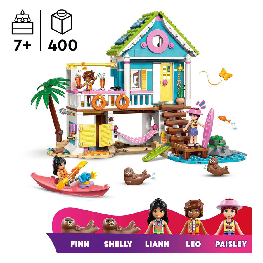 LEGO Friends 42699 Strandhuis met zeehonden