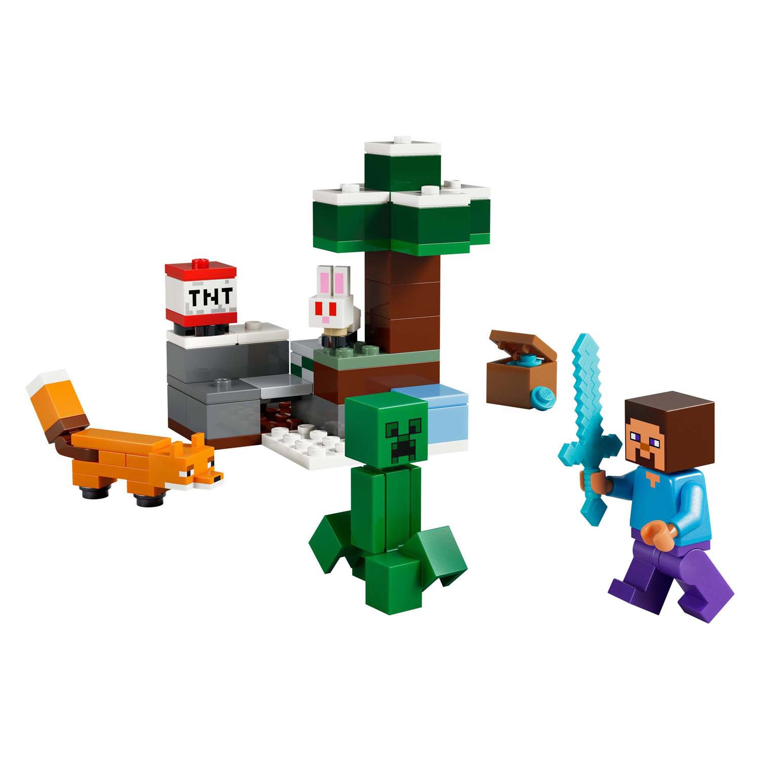 LEGO Minecraft 21583 L'aventure de Steve dans la taïga
