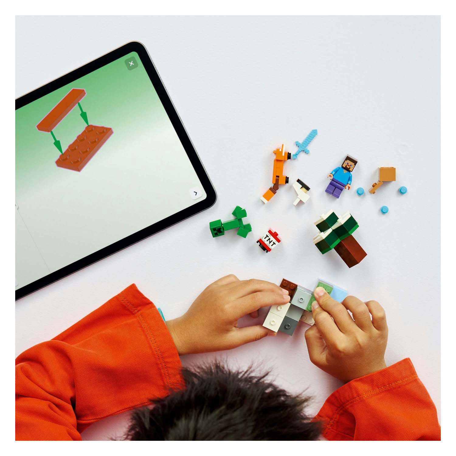 LEGO Minecraft 21583 L'aventure de Steve dans la taïga