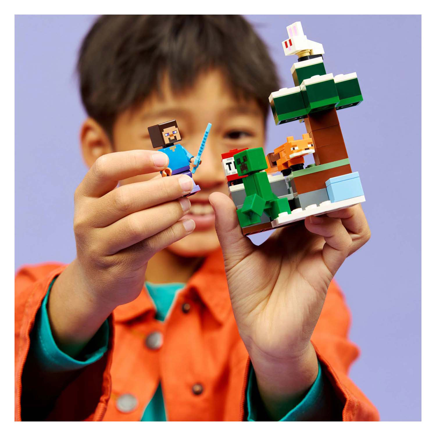 LEGO Minecraft 21583 L'aventure de Steve dans la taïga