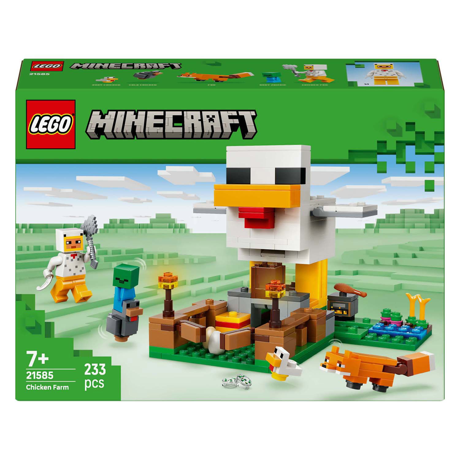 LEGO Minecraft 21585 Kippenboerderij