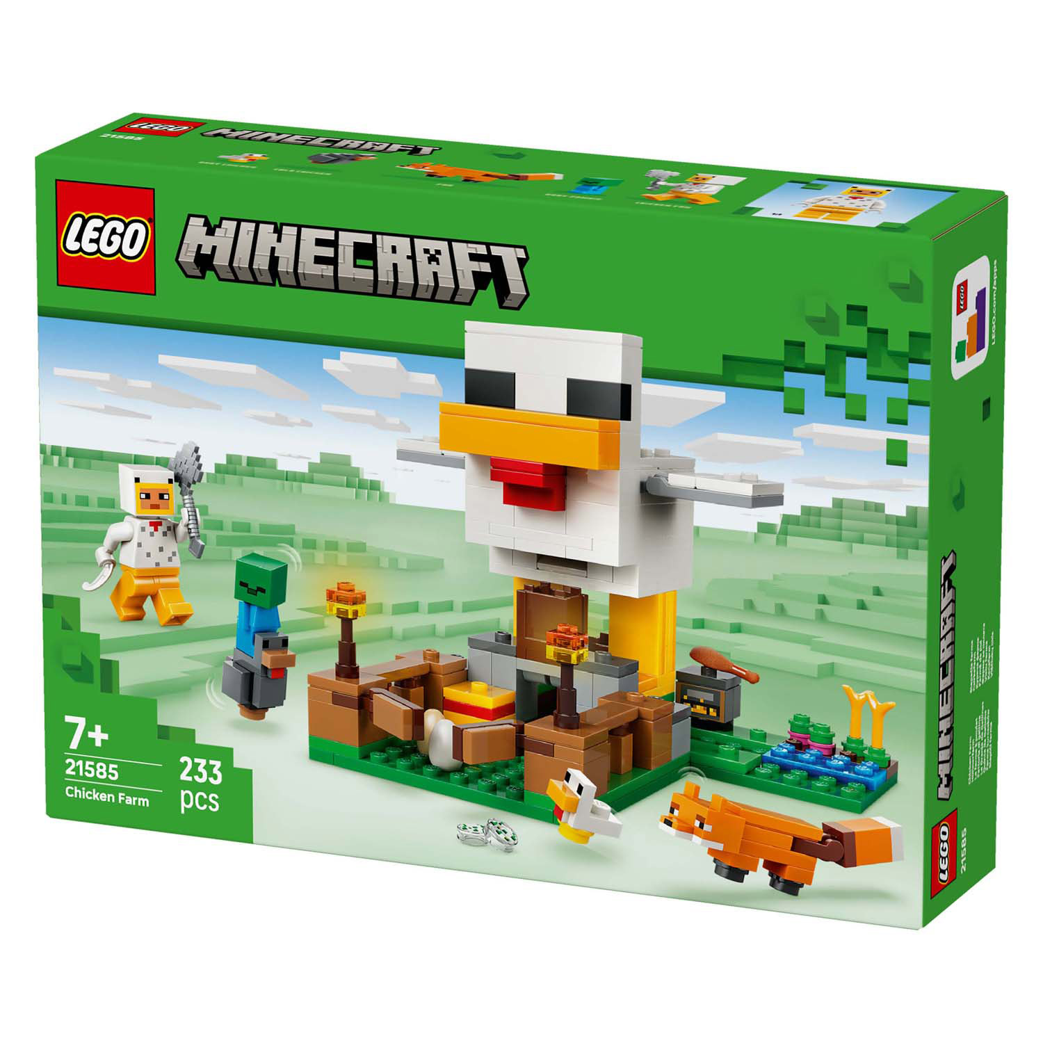 LEGO Minecraft 21585 Kippenboerderij
