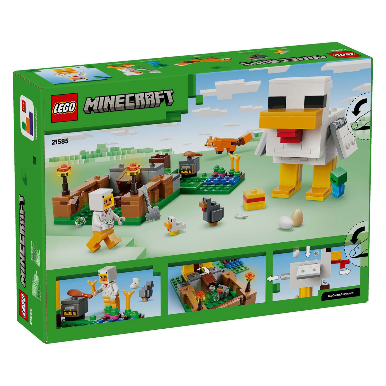 LEGO Minecraft 21585 Kippenboerderij