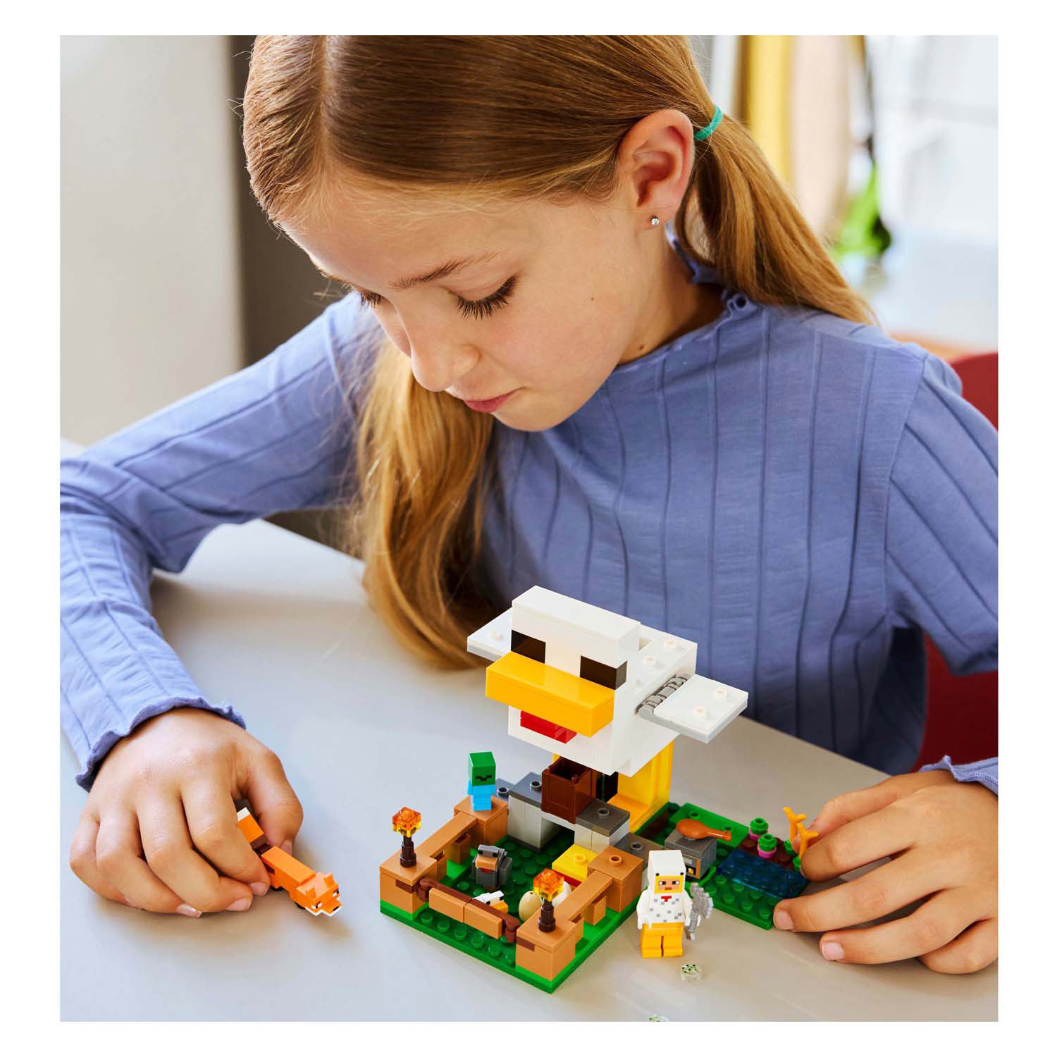 LEGO Minecraft 21585 Kippenboerderij