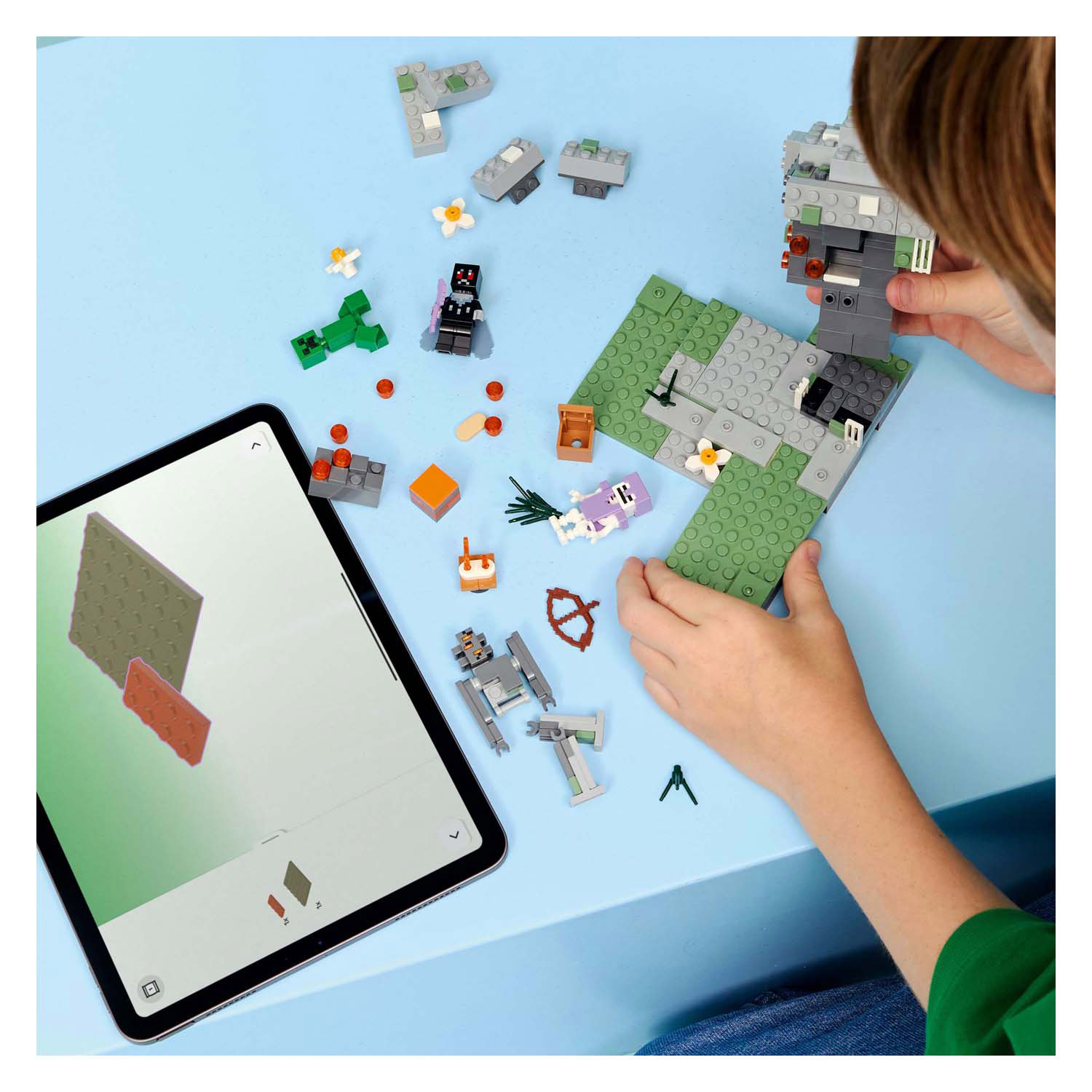 LEGO Minecraft 21586 De bleke tuin