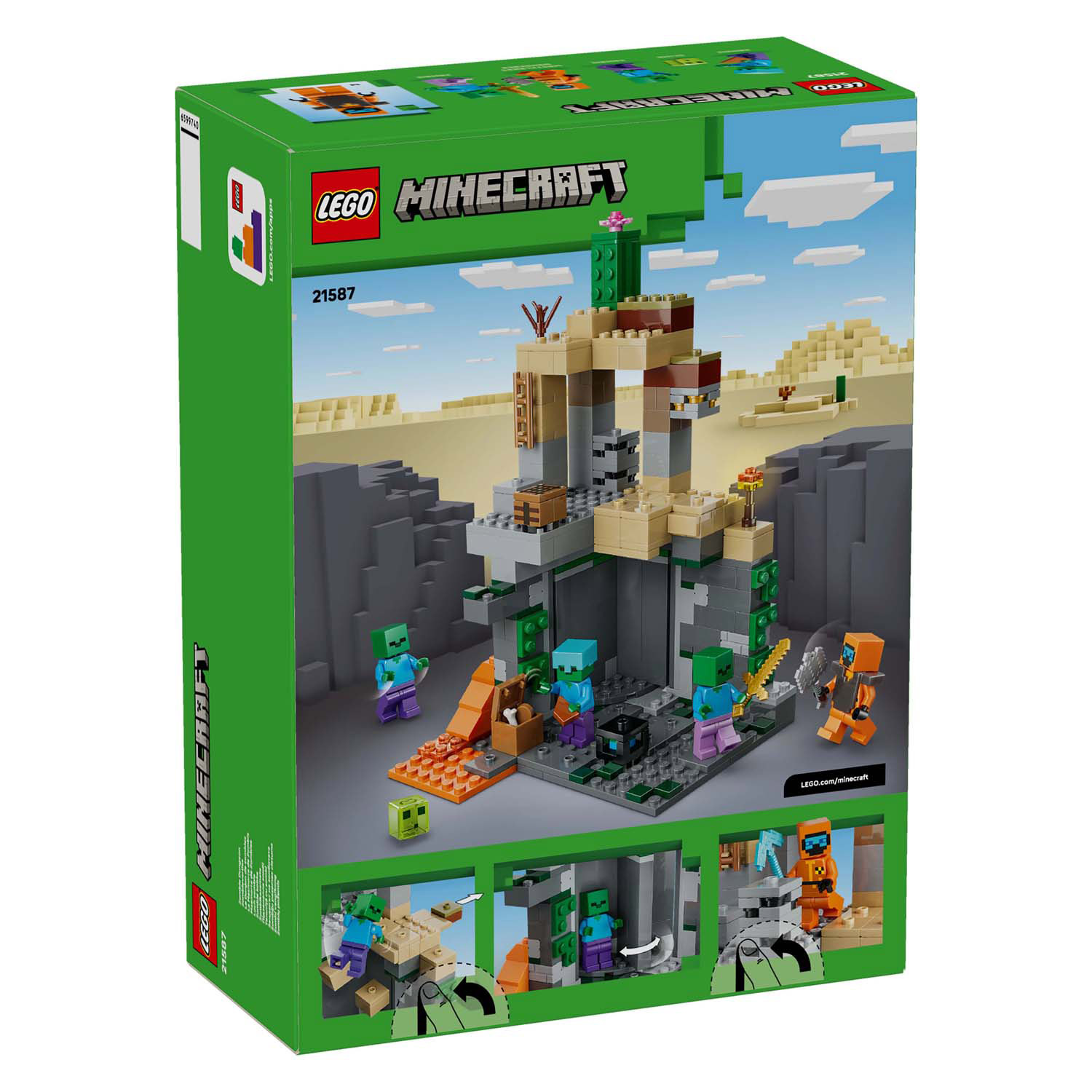 LEGO Minecraft 21587 Zombiekerker