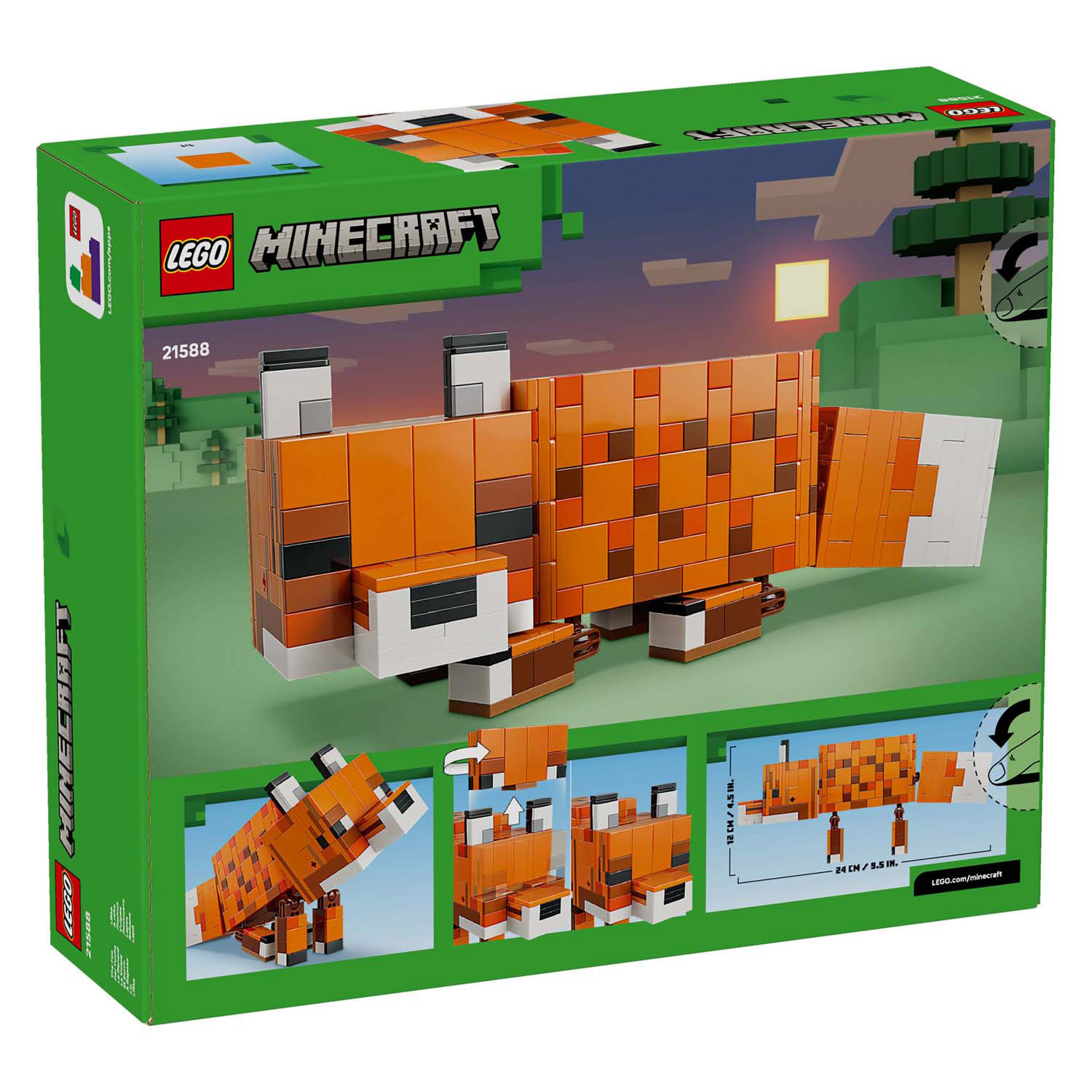 LEGO Minecraft 21588 De vos