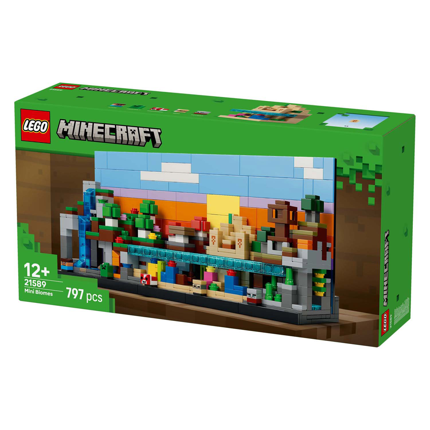LEGO Minecraft 21589 Minibiomen