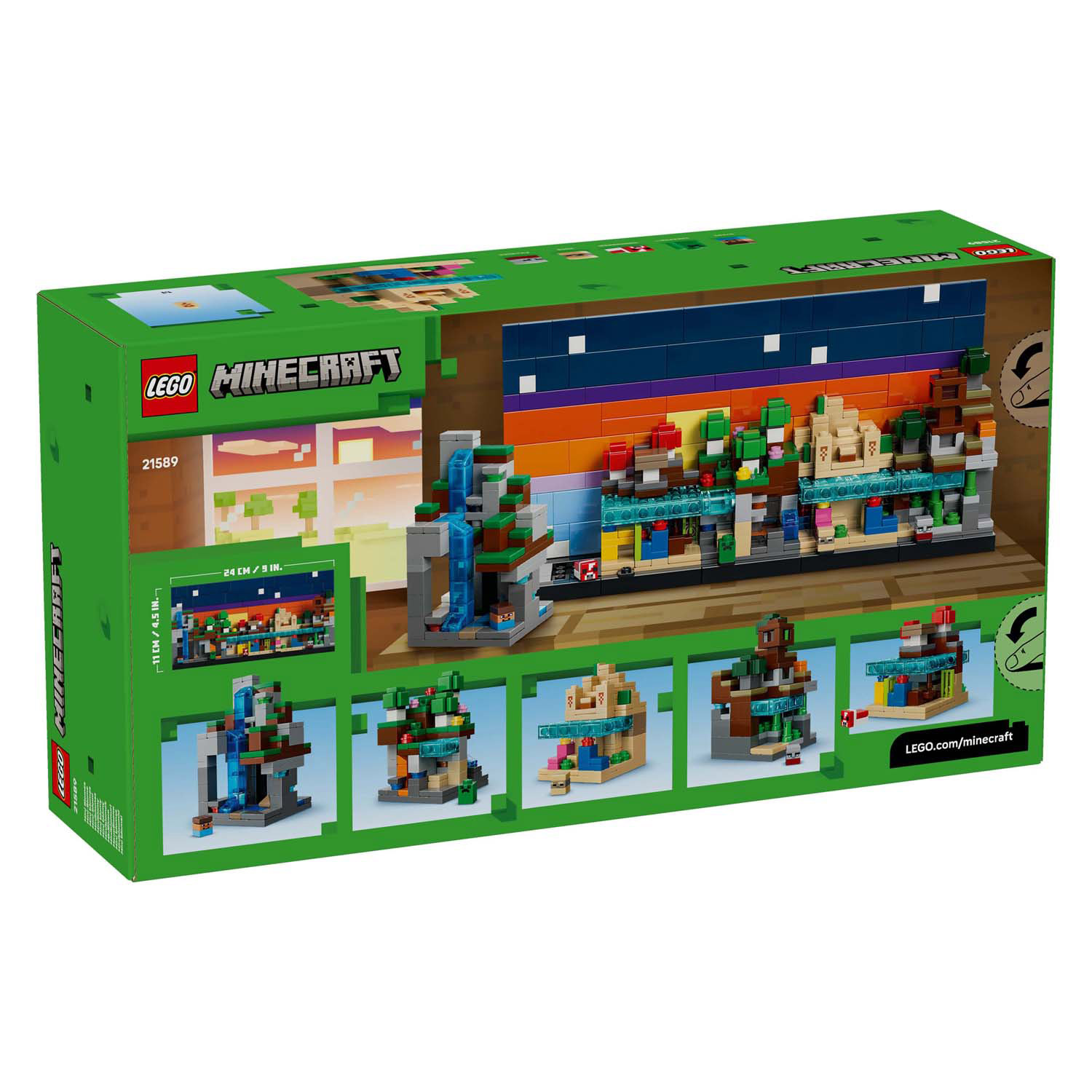 LEGO Minecraft 21589 Minibiomen