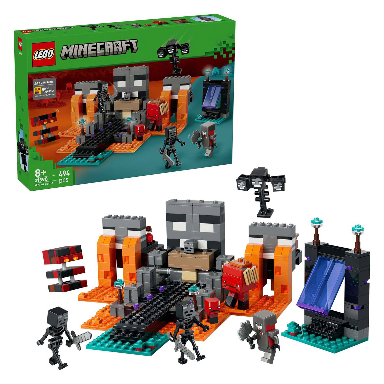 LEGO Minecraft 21590 De Wither-strijd