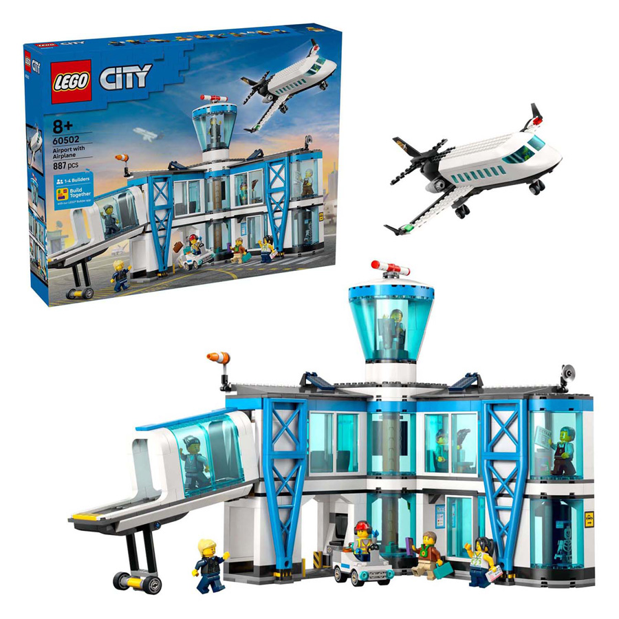 LEGO City 60502 Aéroport avec avion