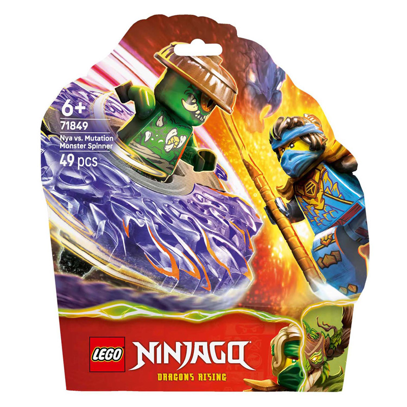 LEGO Ninjago 71849 Nya vs. elementaire monsterspinner