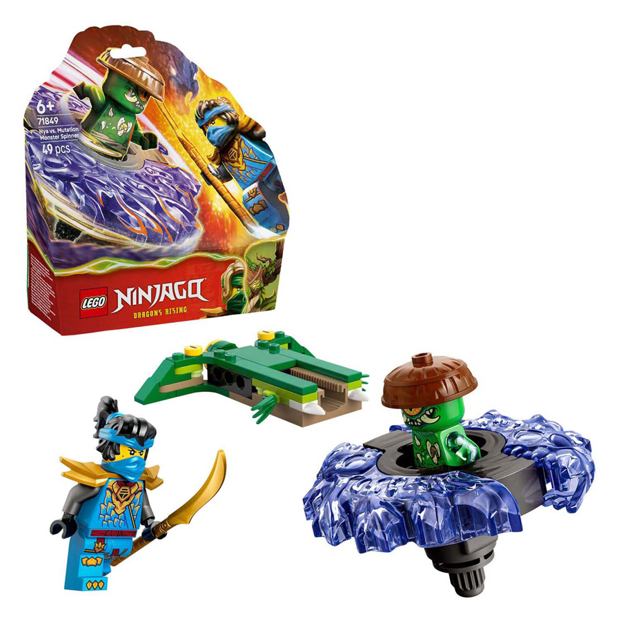 LEGO Ninjago 71849 Nya vs. elementaire monsterspinner