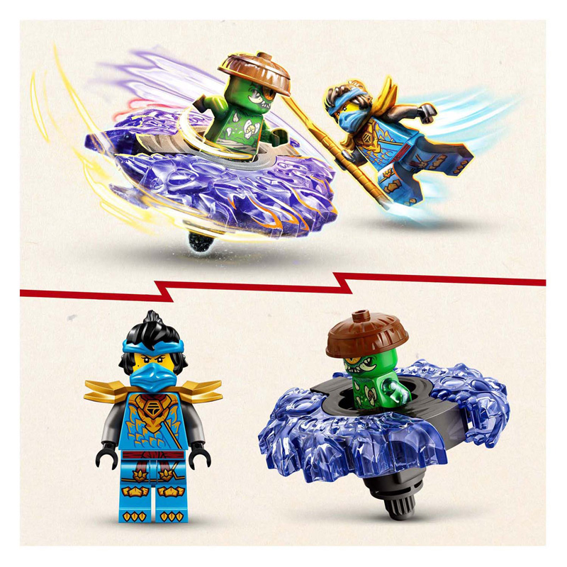 LEGO Ninjago 71849 Nya vs. elementaire monsterspinner