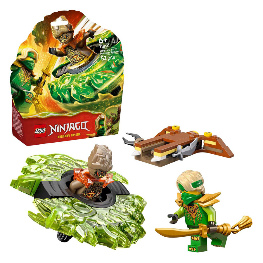 LEGO Ninjago 71850 Lloyd vs. elementaire monsterspinner