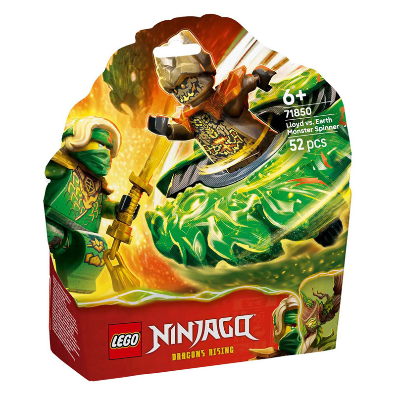 LEGO Ninjago 71850 Lloyd vs. elementaire monsterspinner