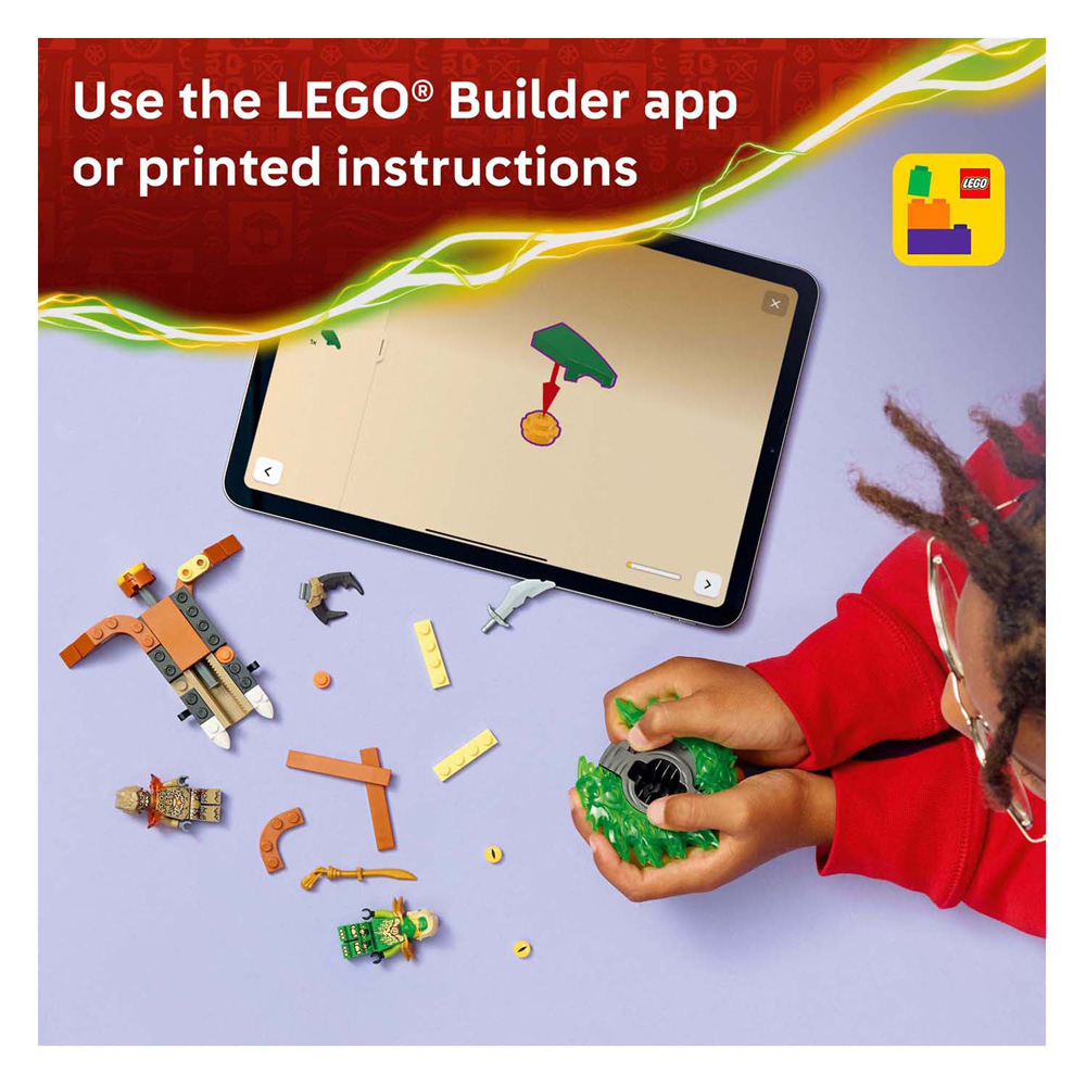 LEGO Ninjago 71850 Lloyd vs. elementaire monsterspinner