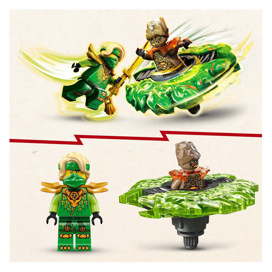 LEGO Ninjago 71850 Lloyd vs. elementaire monsterspinner