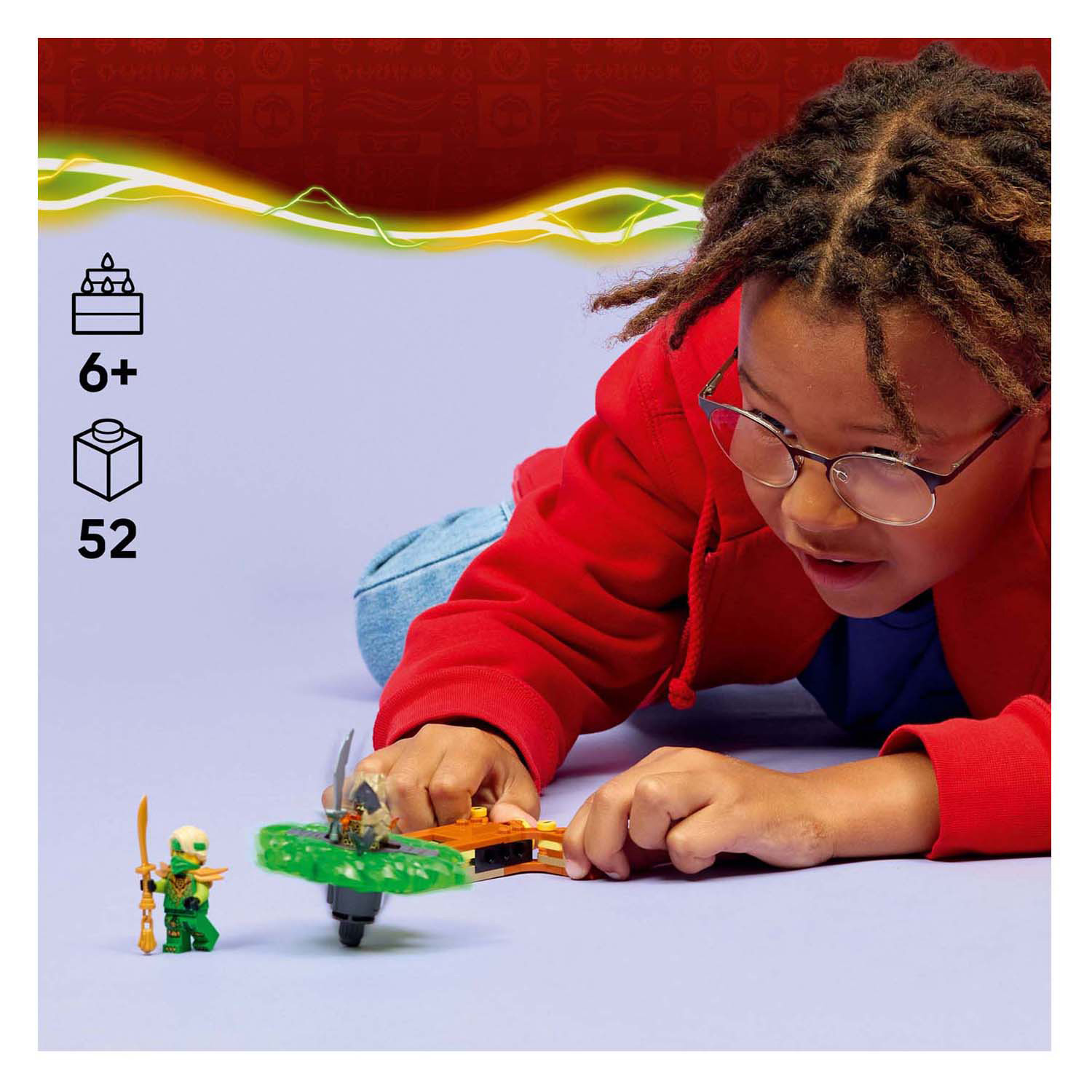 LEGO Ninjago 71850 Lloyd vs. elementaire monsterspinner