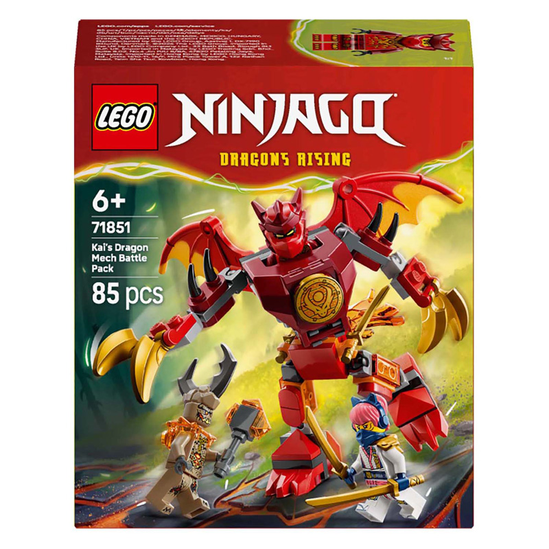 LEGO Ninjago 71851 Kai's drakenmecha strijdpakket