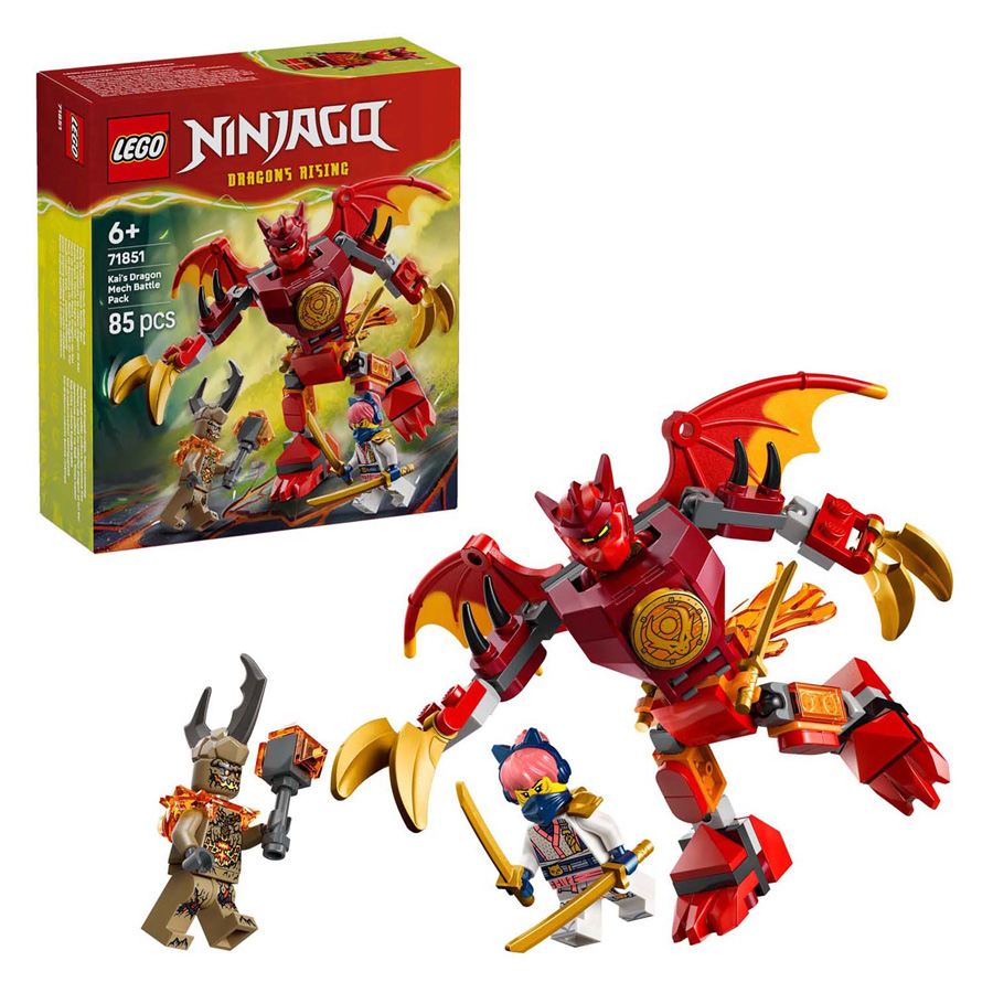 LEGO Ninjago 71851 Kai's drakenmecha strijdpakket