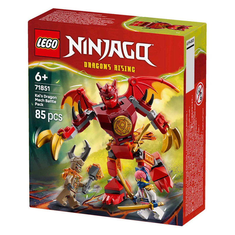 LEGO Ninjago 71851 Kai's drakenmecha strijdpakket