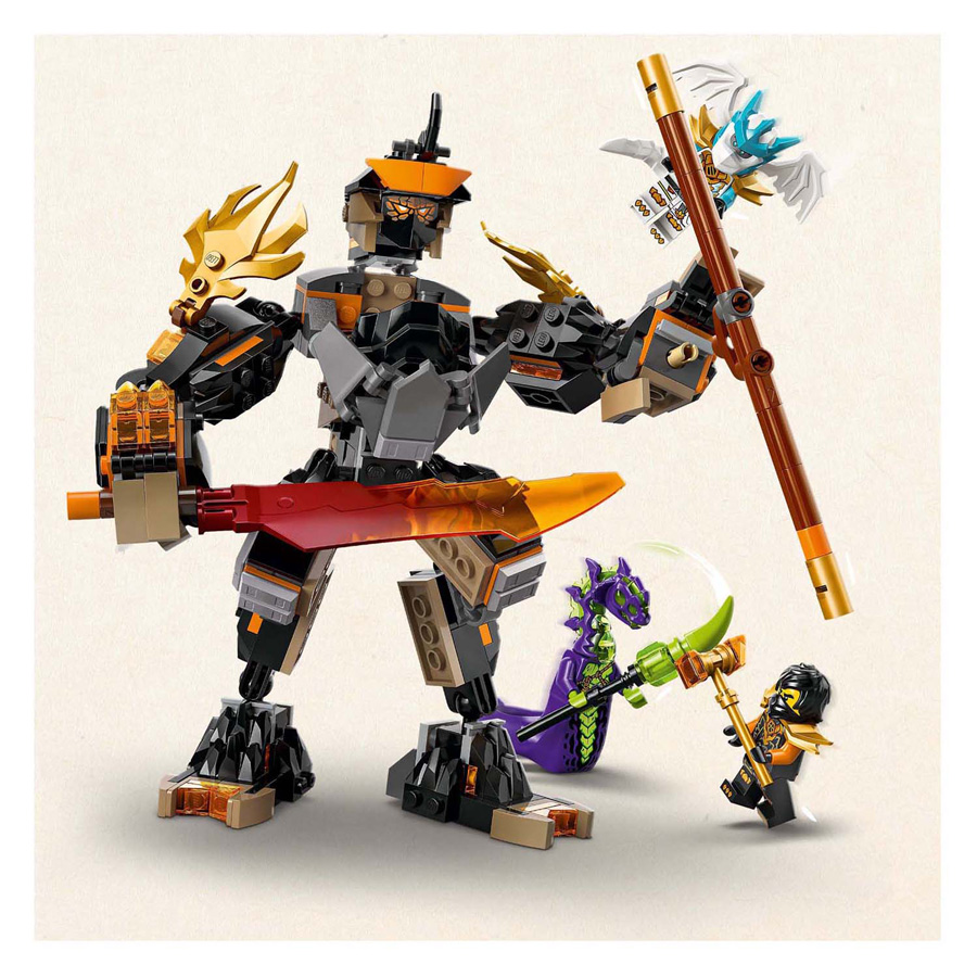 LEGO Ninjago 71854 Cole's missiemecha en draak Zane