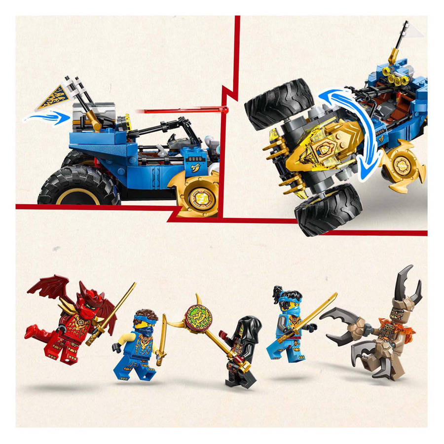 LEGO Ninjago 71856 Jay's transformerende auto