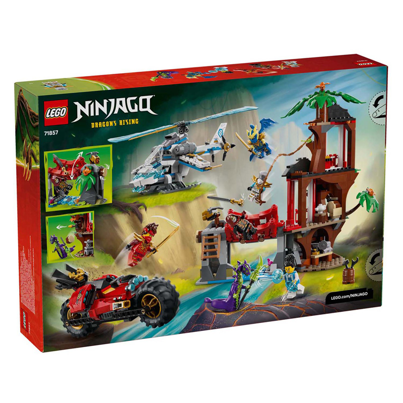 LEGO Ninjago 71857 Ninjavoertuigen bij de boomhut